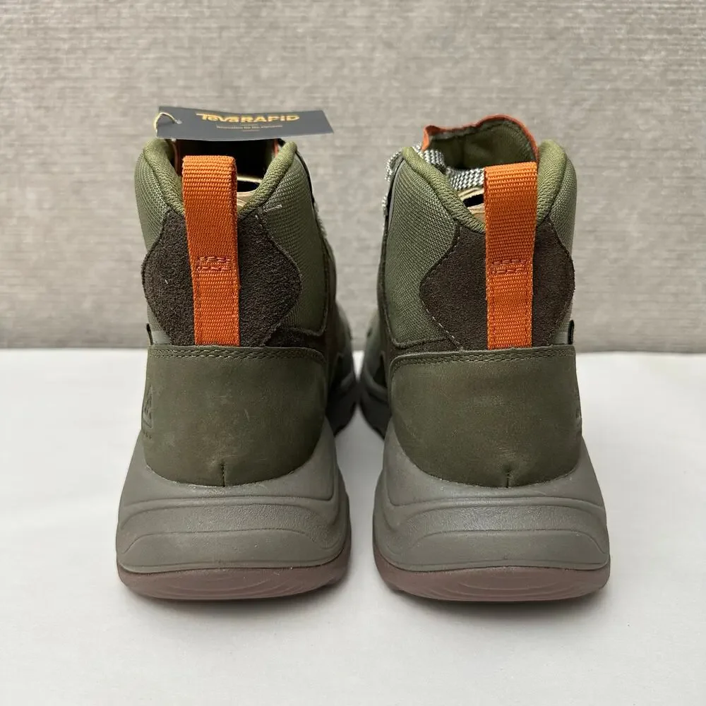Teva Geotrecca RP Waterproof Trail Hiker Boots Dark Olive Desert Taupe Men’s 8